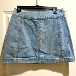 Free People Denim Skirt
